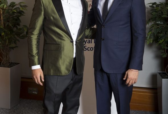 Scottish Business awards 2016 with Leonardo Dicaprio_Shaf_Rasul.jpg